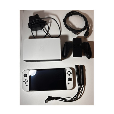 Switch OLED White   Full Set, good condition