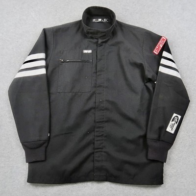 Simpson STD.6 Racing Jacket Mens M Medium Black SFI Certified 3-2A/1 Made in USA