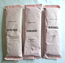 Grind Ground Coffee - 3 x 227g - 2 x House Blend, 1 x Decaf - BB 10/26 or Later 24.89 per kilo