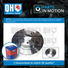 2x Brake Discs Pair Solid fits OPEL ASTRA J 1.4 Rear 11 to 20 292mm Set QH New