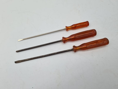 LAMBORGHINI URRACO P 200 250 300 LOT 3 SCREWDRIVER FOR TOOL KIT BAG MIURA ESPADA