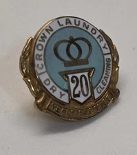 VINTAGE CROWN LAUNDRY AND DRY CLEANING LOS ANGELES CALIFORNIA GOLD SERVICE AWARD