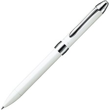 Pentel Vicuna EX3 Multi-Function Ballpoint Pen BXW3375W WhiteJapan Shipping