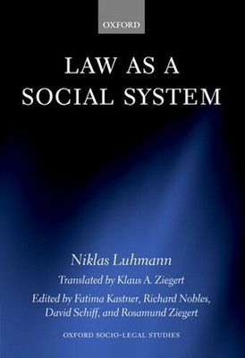 Niklas Luhmann Law as a Social System (Gebundene Ausgabe)