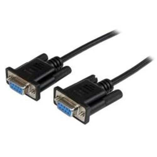 Startech Nero Cavo Null Modem Serie Rs232 Db9 Femmina A Femmina 1M .Com - Immagine 2