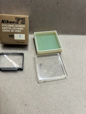 NICE Nikon F3 Focusing Screen Type E  U.S. Seller