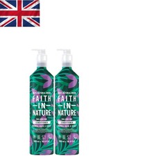 Organic 500ml Conditioner Pack - Lavender & Geranium, , No Parabens, 2 Pack 17.15 per litre