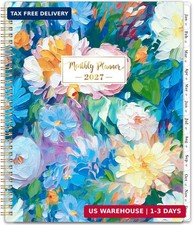 2027 Monthly Planner - 2027 Planner, JAN 2027 - DEC 2027, Monthly Planner 2027,