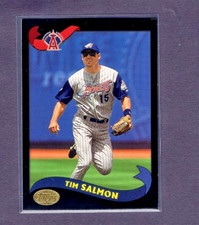 2002/2003 TOPPS KANEBO JAPAN RARE BLACK PARALLEL #43 TIM SALMON ANGELS SSP /10