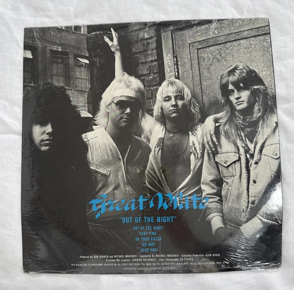 Great White “Great White” 12” Mini Lp, Sealed QUIEX II Audiophile Vynyl. RARE - Image 2 of 4