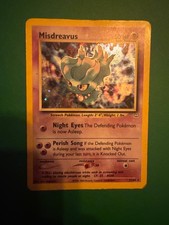Misdreavus 11/64 Neo Revelation Holo Pokemon Card MP