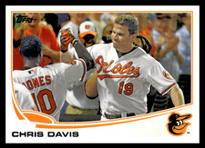 2013 Topps Base Chris Davis #119 Baltimore Orioles MLB Baseball