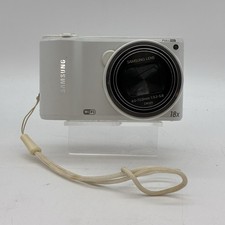 Samsung WB Series WB250F 14.2MP Digital Camera - White Parts/Repair - (B12:11)