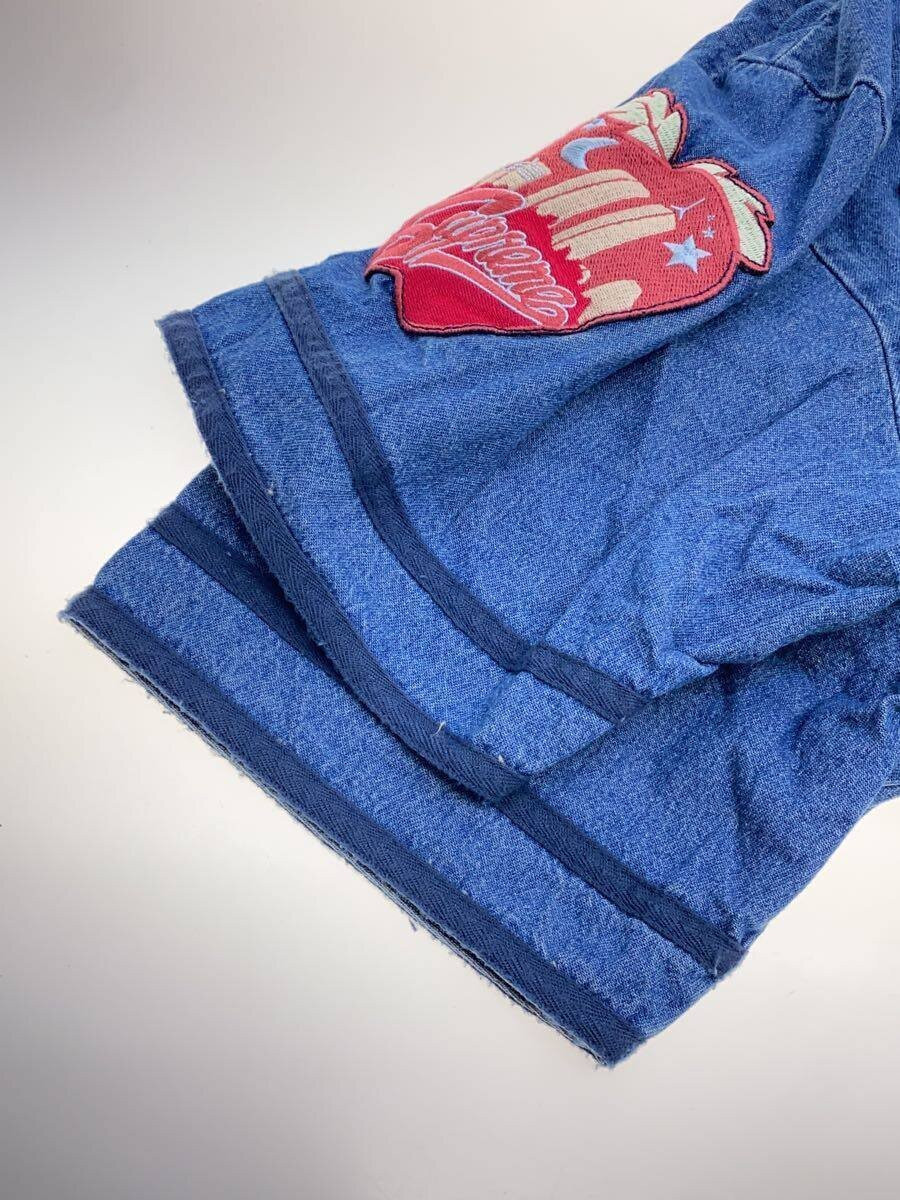 Supreme Patches Denim Baseball Jersey Short Sleeve Shirt S Supreme Patches Denim Baseball Jersey Short Sleeve Shirt S
