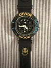 Vintage 80s SEIKO Diver Buddy Watch 3E35-0020 Scuba 200m diver (With Box)