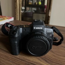 Canon EOS R 30.3MP Digital Camera - Black  Lens Adapter  Extras 