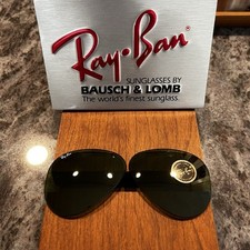 Vintage Ray Ban B L RB3 Green Replacement lenses NOS 58mm USA