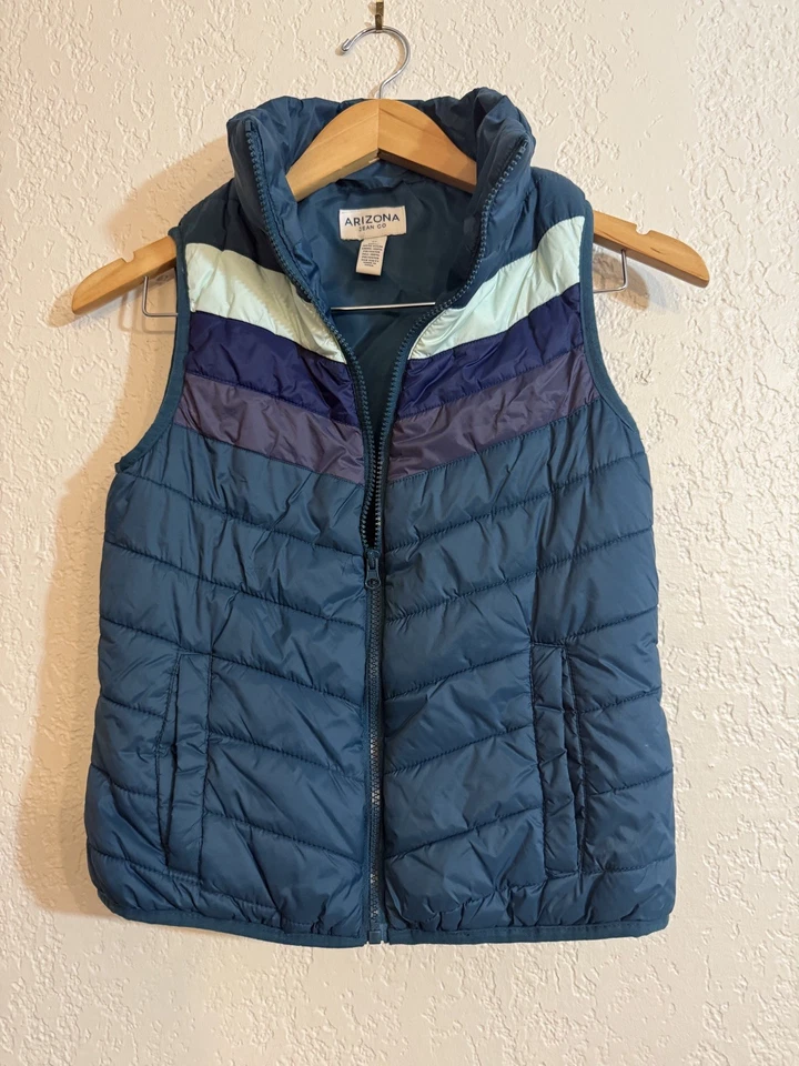 Chaleco acolchado Arizona Jean Company para mujer talla X-pequeño nuevo sin etiquetas Foto 3 de 4