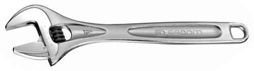 Clé à molette FACOM grande ouverture 53mm en acier chromé antichoc