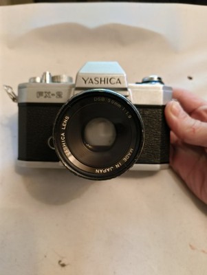 Vintage Yashica FX-2 35mm SLR Camera W/50mm F/1.9 DSB Lens
