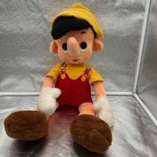24" Vintage Walt Disney Pinocchio Plush California Stuffed Toys Made in USA