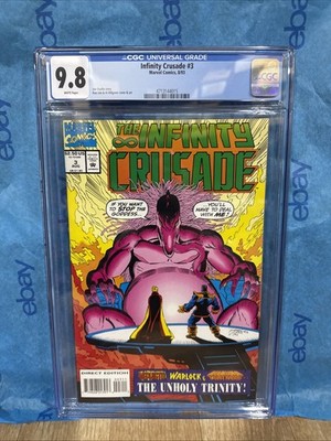 Infinity Crusade #3 (Marvel Comics 8/ 1993) CGC Graded 9.8 White Pages