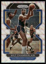 2021-22 Panini Prizm #260 Wilt Chamberlain Silver Wave