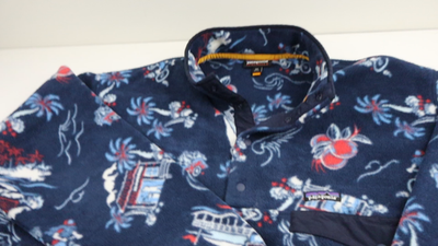 Patagonia Aloha Rickshaw Synchilla Snap T Fleece Pullover Mens XXL