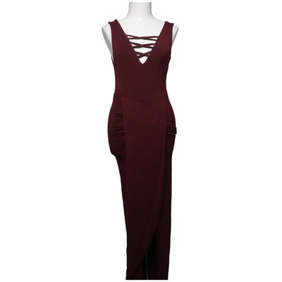 Black Premium by EMP, Maxikleid, Größe: S, Rot, Elasthan/Polyester/Viskose #Q39