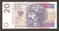 Poland 20 Zlotych Zloty King Boleslaw I Chrobry P-184 2016 UNC