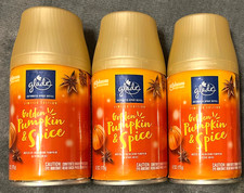 3 Pack Glade Automatic Spray Refill Air Freshener Golden Pumpkin  Spice 6.2 OZ