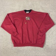 VTG Top Stitch by Morning Sun Pullover Sweatshirt Womens 1X Embroidered Birds