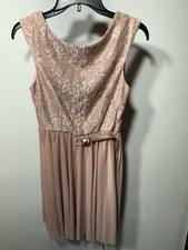 DB Studio Celebrate Blush Pink Formal Dress – Size Small (4-6)
