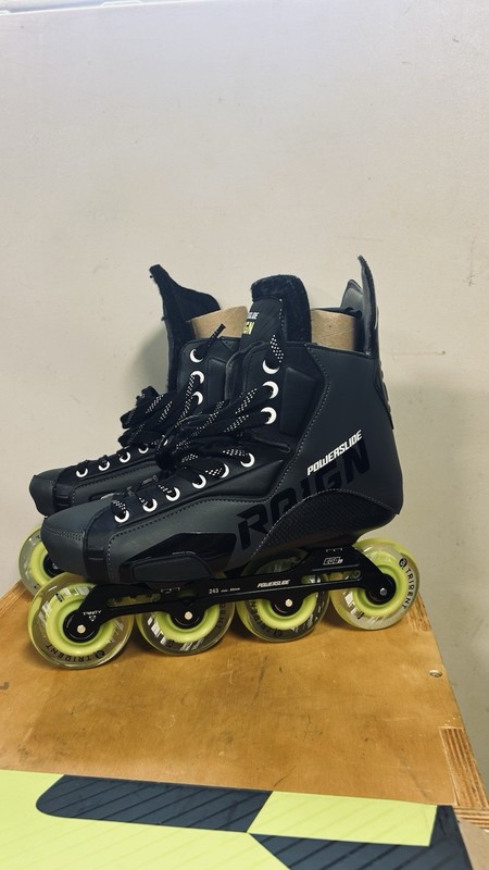 Powerslide Reign Ares 80 Inline Hockey Skates Size 9 (NEW)