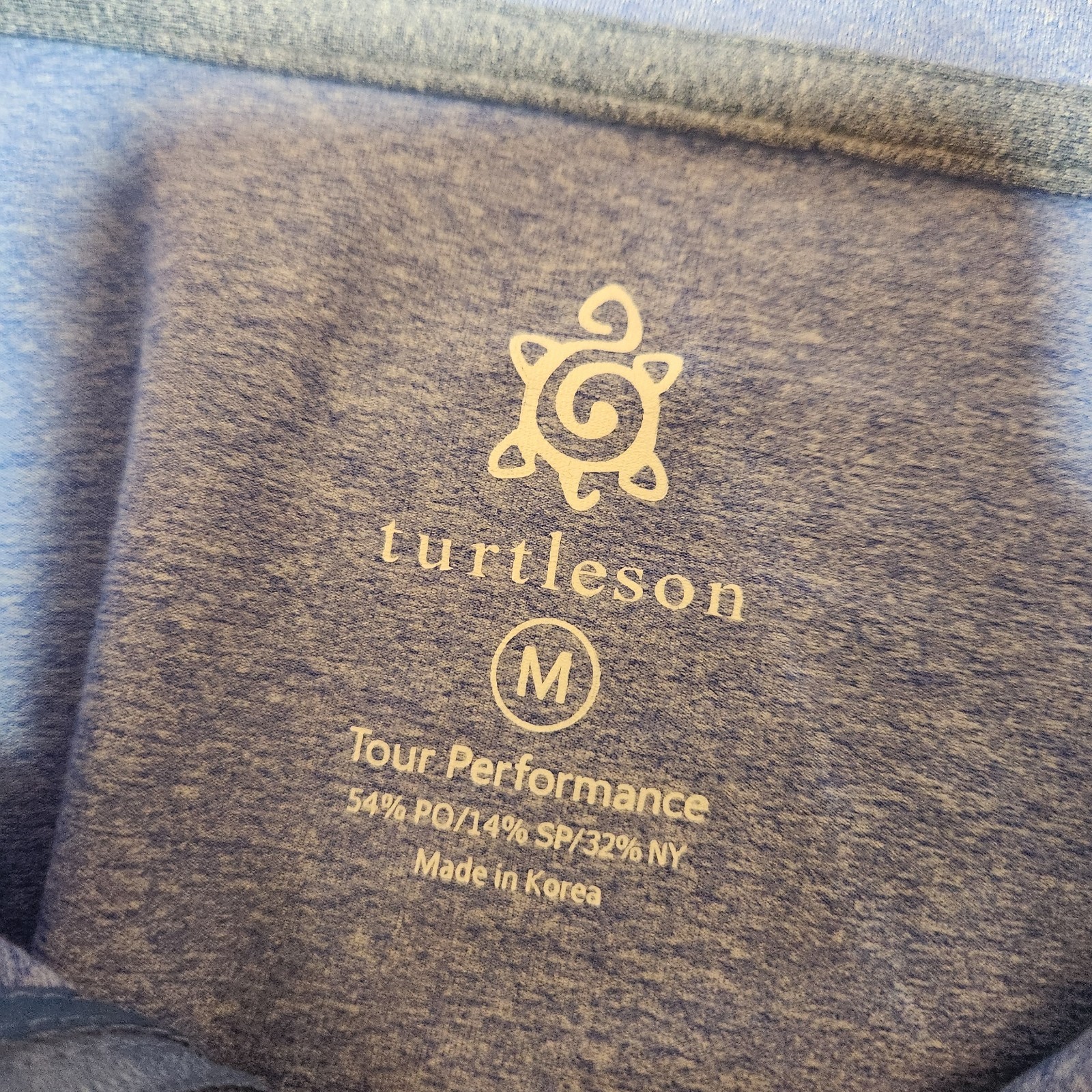 Turtleson Tour Performance Size Medium Quarter Zi… - image 3