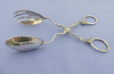 Widmann - Hildesheimer Rose - Salatzange - Obstsalatzange - 800er Silber 17,5 cm