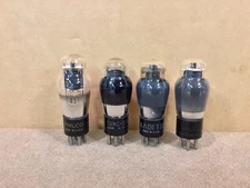 4 Type 41 Vacuum Tubes Philco Tung-sol Kadette & Arcturus. Power Pentodes Tested