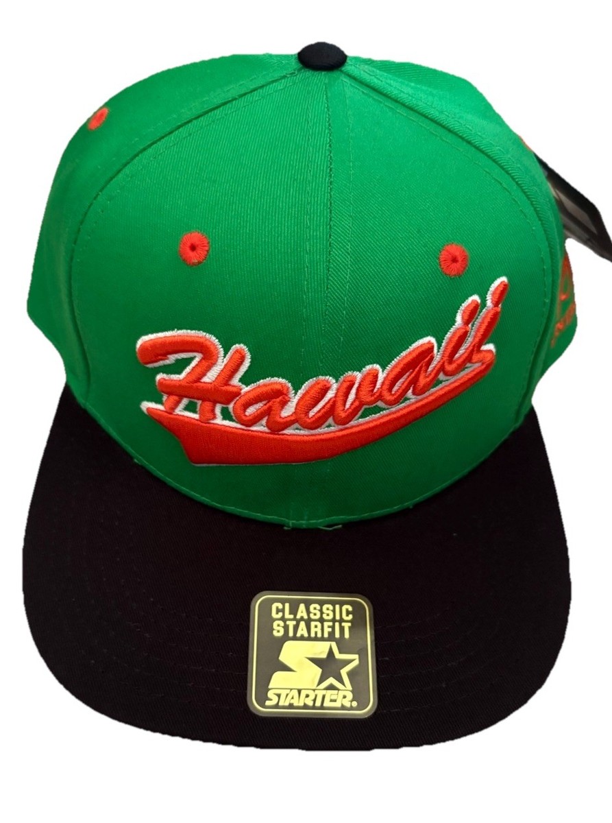University Of Hawaii Starter SnapBack Hat New With Tags | eBay