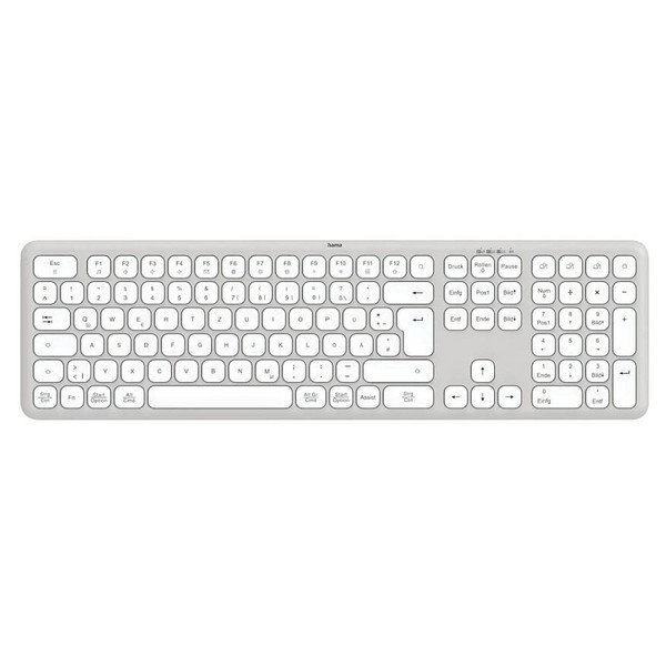hama WK-550 Tastatur Kabellos Weiß-image