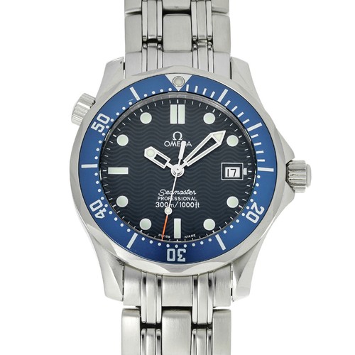 OMEGA Seamaster Professional 300 Midsize 2561.80 blue WATCH 729208 - Picture 1 of 6
