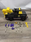 Vintage Playskool Toy Cool Tools Purple Black Tow Truck Wrecker 90s Truck Look!