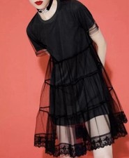 Alice + Olivia Black Lace Dress Size Small