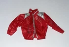 Vintage 1980s Mattel Barbie Ken Doll Michael Jackson Beat It Video Jacket Red