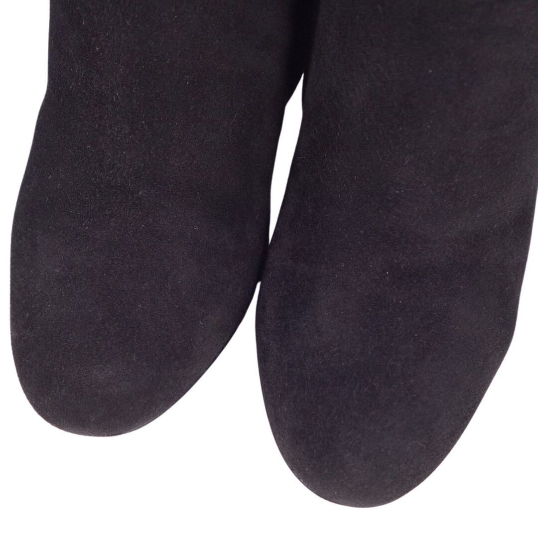 Hermes boots booties short suede leather shoes women's 35.5 Used MOLO-0 thumbnail 3