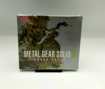 Metal Gear Solid 3 Snake Eater Original Soundtrack Audio CD NEU & Sealed
