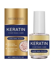Nail-Aid Keratin 3 Day Growth Nail Treatment Strengthener, 15ml 0.55 Fl Oz
