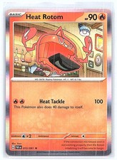 CARTA POKEMON TCG HEAT ROTOM 013/091 HOLO PALDEAN FATES