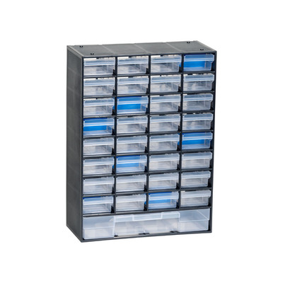  WORKZONE Kleinteilemagazin - 33 Fach - Sortiersystem, Sortierkasten, Organizer