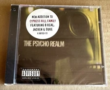 PSYCHO REALM CD Album CYPRESS HILL B-REAL SICK JACKEN Hip Hop Rap Lp SEALED