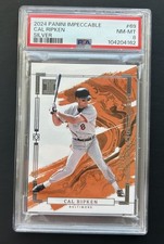 2024 Panini Impeccable Cal Ripken Jr. HOF Silver #/60 Orioles PSA 8 *crack